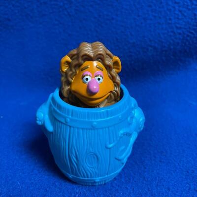 Henson Muppets Fozzie Bear In Barrel 3.5
