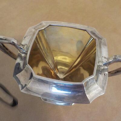Sterling silver sugar holder (no lid)..