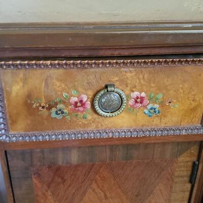 Bedside tables nightstands pretty painted Set #1