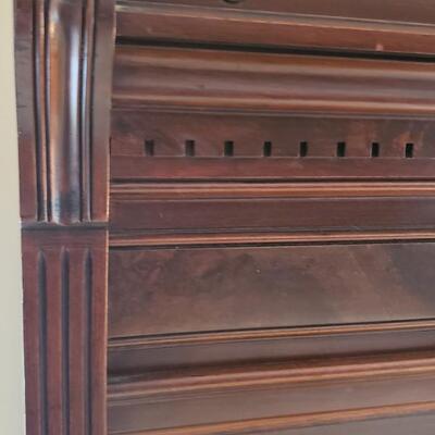 Antique Full size bed  tall headboard!