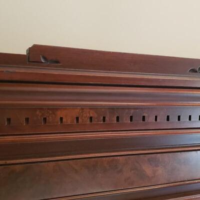 Antique Full size bed  tall headboard!
