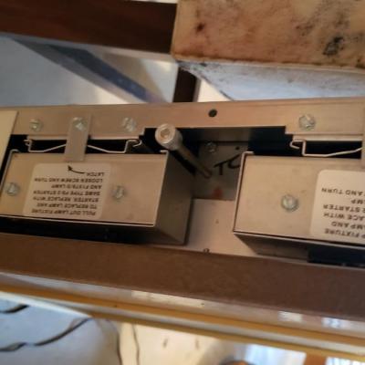 1992 Kilburg Geochron World Time Chronometer The Nature Company Time map