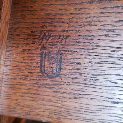 Signed Stickley chair