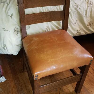 Signed Stickley chair