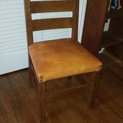 Signed Stickley chair