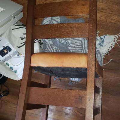 Signed Stickley chair