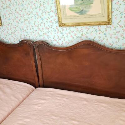 Pair of Vintage Twin beds circa 1940's