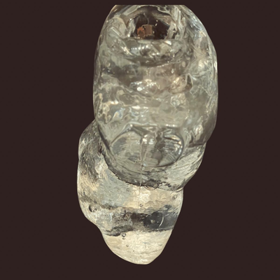 Mini Male Glass Torso by Mitchell Gaudet - 6"