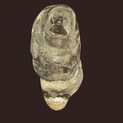 Mini Male Glass Torso by Mitchell Gaudet - 6"