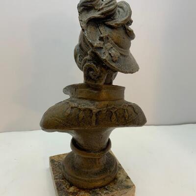 Very Heavy metal bust of a woman