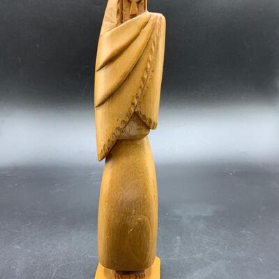 Mysterious wood figure