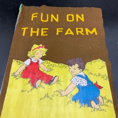 Vintage Children's activity book