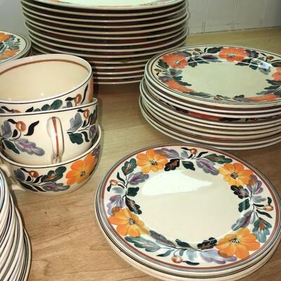 Royal Adams Titian  World china set, Very Boho!