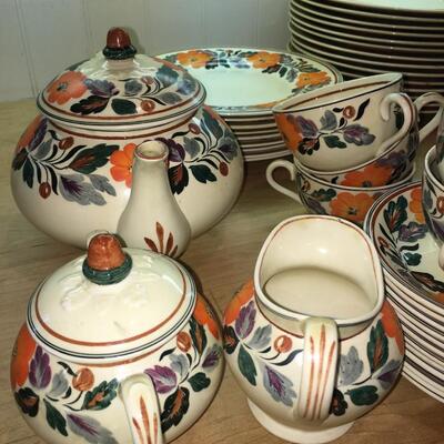 Royal Adams Titian  World china set, Very Boho!
