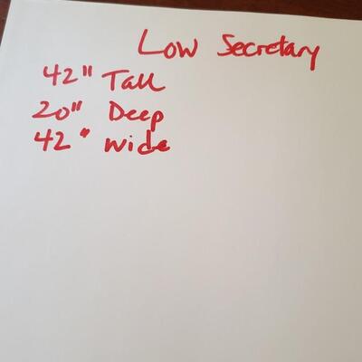 Antique Secretary desk Marled