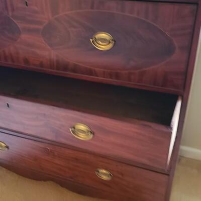 Antique Secretary desk Marled