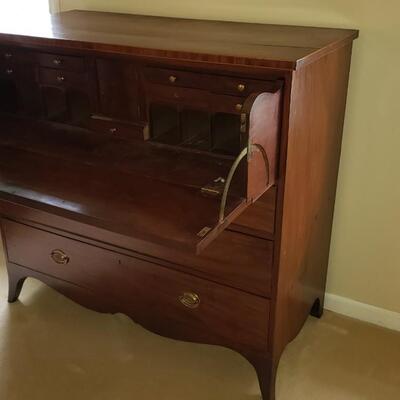 Tall secretary desk