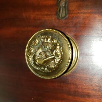 6 foot tall antique dresser Chest on Chest amazing drawer pulls