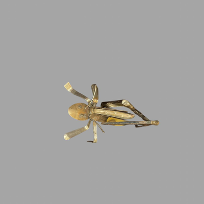 Grasshopper Spoon Art by Local Zachary Jacobs - signed - 8 x 6