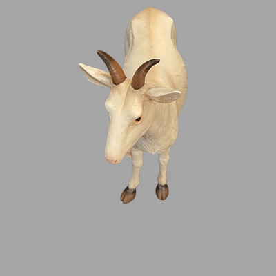Handmade Goat by Local Artist - 12"