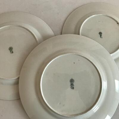 Royal Doulton , three different patterned plated
