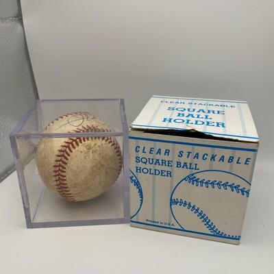 -96- Signed Baseball | Paul Molitor And Chris Boise