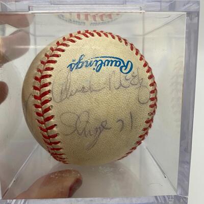 -98- Signed Baseball | Jim Rice Boston And Others