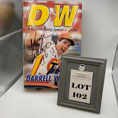 -102- NASCAR | Signed Darrell Waltrip Book
