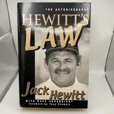 -103- NASCAR | Jack Hewitt Signed Book