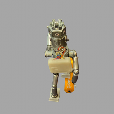 Voo Doo Bots Handmade Nuts and Bolt Art by Dixon - 9"