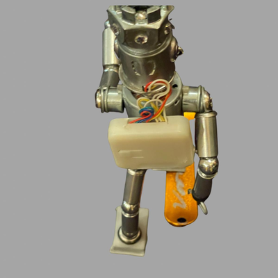 Voo Doo Bots Handmade Nuts and Bolt Art by Dixon - 9"