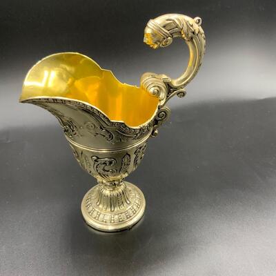 Ornate Silver and Gold Goblet
