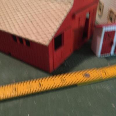 Farm buildings for Train Set