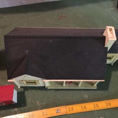 Farm buildings for Train Set