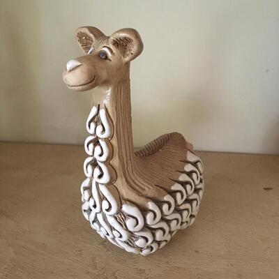 Ceramic llama