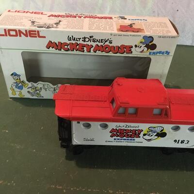 Lionel Train Mickey Express 1977 O Scale with box