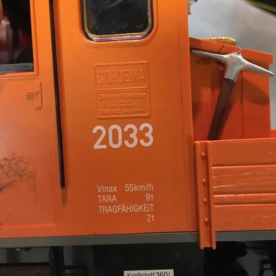 Schoema locomotive Metal train 2033