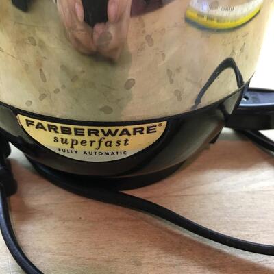 Vintage farberware percolator