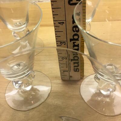 Glass stemware