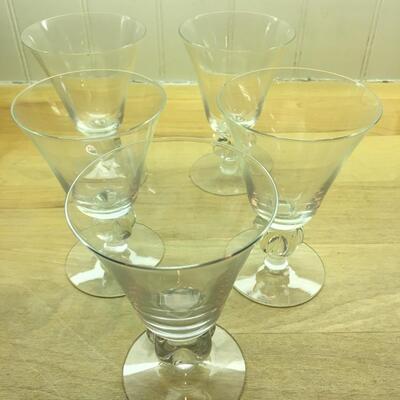 Glass stemware