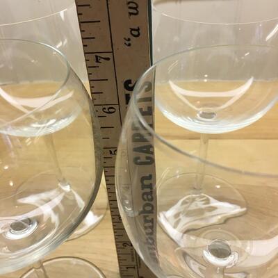 Glass stemware