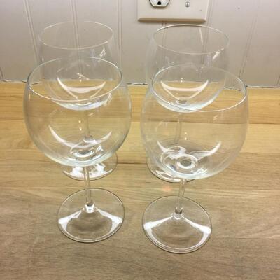 Glass stemware