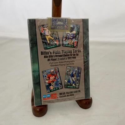 -123- NFL | Ditka Playing Cards