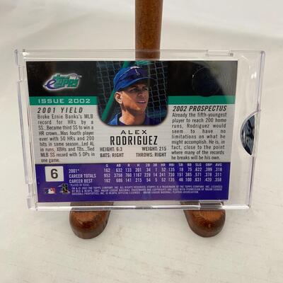-130- Alex Rodriguez | Texas Rangers And Seattle Mariners Card