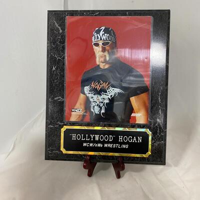 -144- WCW | â€œHollywoodâ€ Hogan Plaque