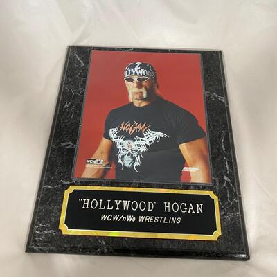 -144- WCW | â€œHollywoodâ€ Hogan Plaque