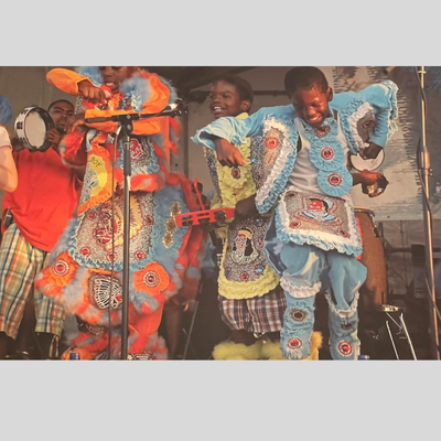 Wrapped Canvas Picture of Jerry Moran Photo  of Monk Boudreauxâ€s grandsons at Jazz Fest. 24 x 30