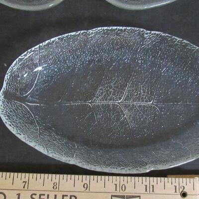 Vintage Leaf Shaped Serving Trays
