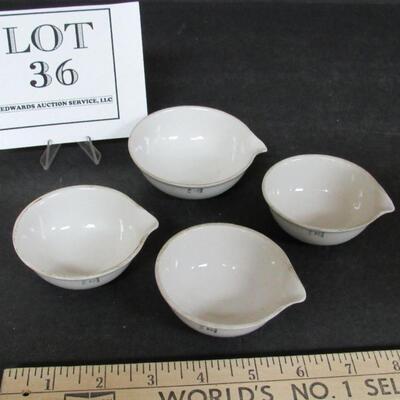 Vintage Coors Co Beer Brewery Lab/Testing Bowls