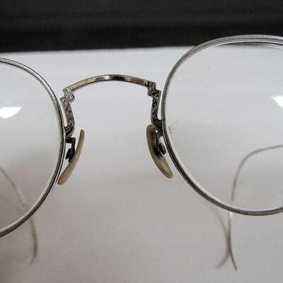 2 Vintage Gold Filled Eye Glass Frames, B & L, and AOE, and Modern Case